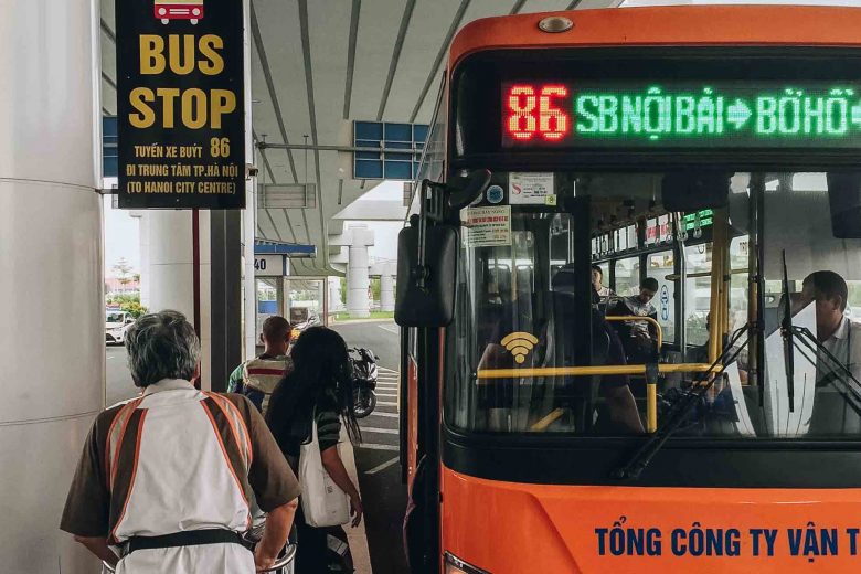 Bus 86 Noi Bai - Hanoi